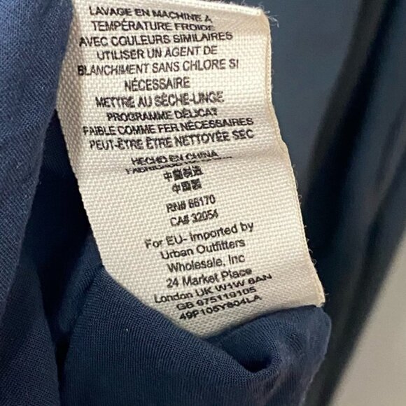 Free People Charcoal Open Harness Maxi Dress size 12 - Picture 7 of 8